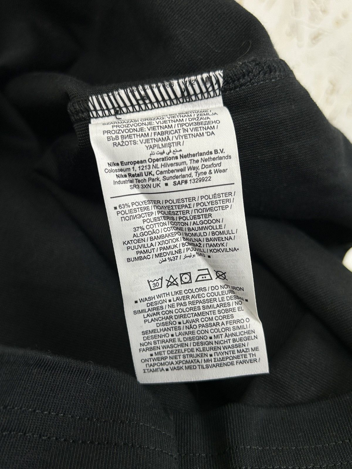 Nike ACG NWT Nike ACG “Iceland Info” Long Sleeve T-Shirt Black XS Size US XS / EU 42 / 0 - 10 Thumbnail