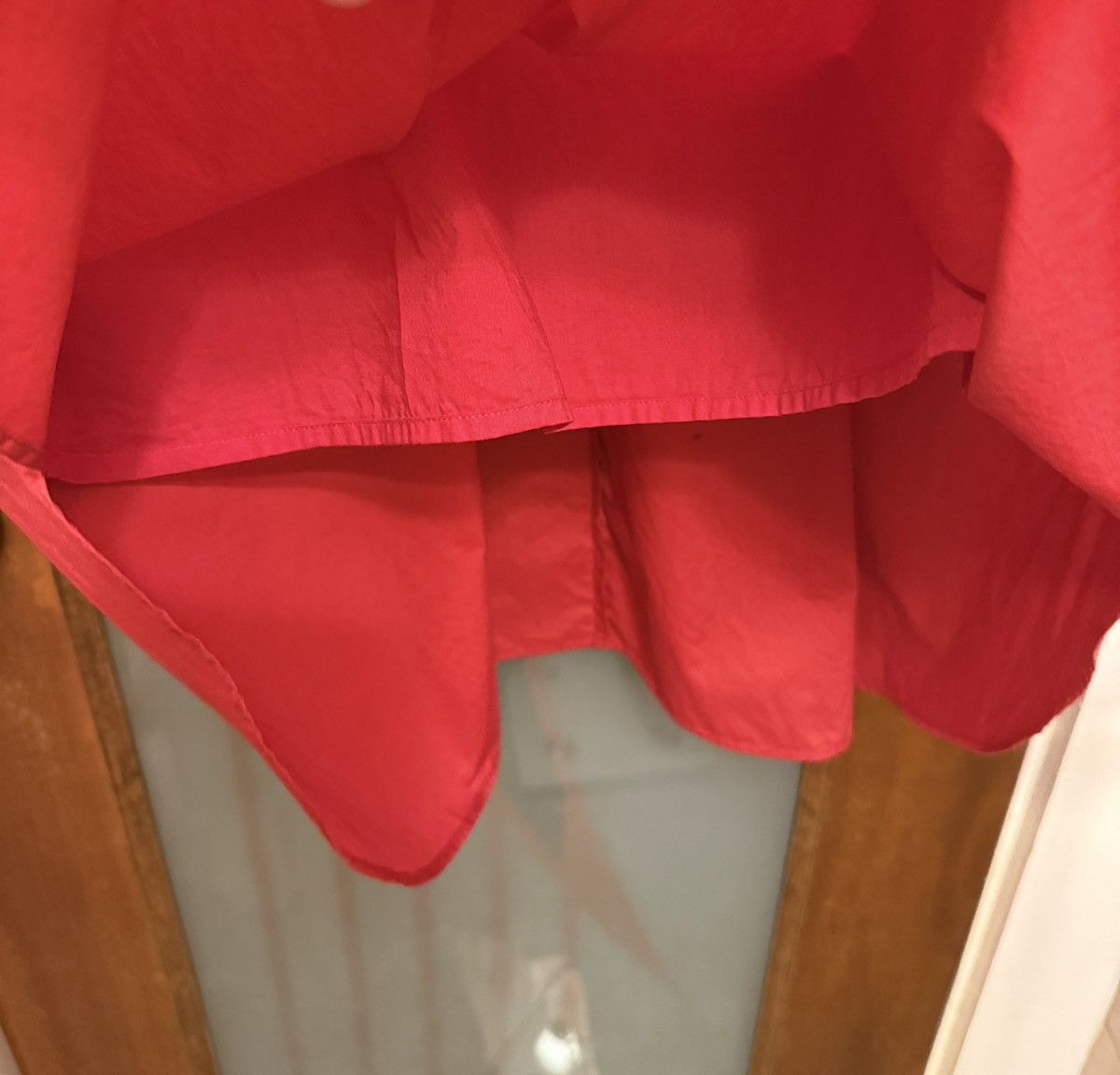 Madewell Madewell Bandana Red Lakeshore Sleeveless Cotton Midi Dress Size XS / US 0-2 / IT 36-38 - 5 Thumbnail