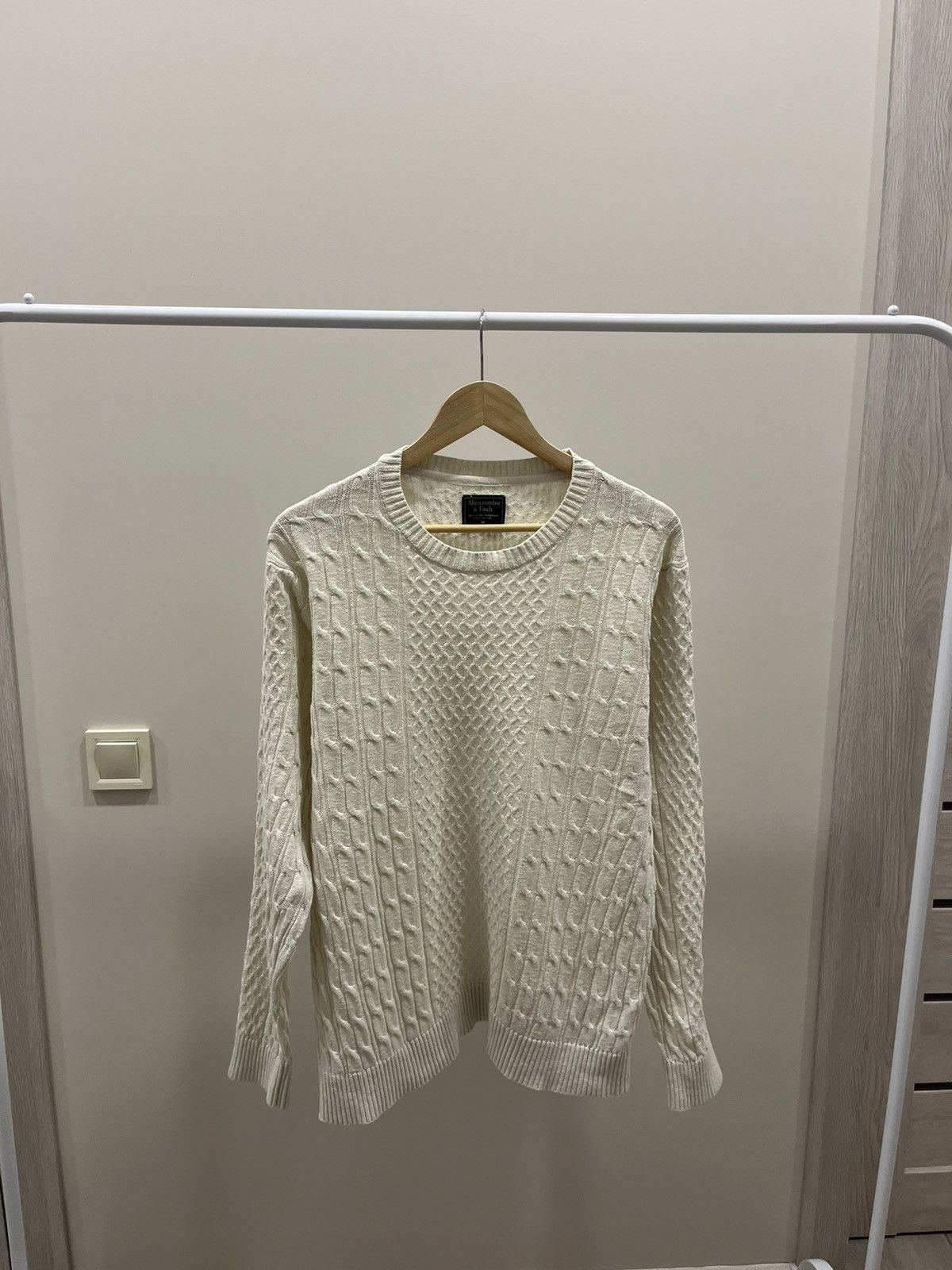 Abercrombie & Fitch Abercrombie & Fitch Textured Knit Sweater Size US M / EU 48-50 / 2 - 1 Thumbnail
