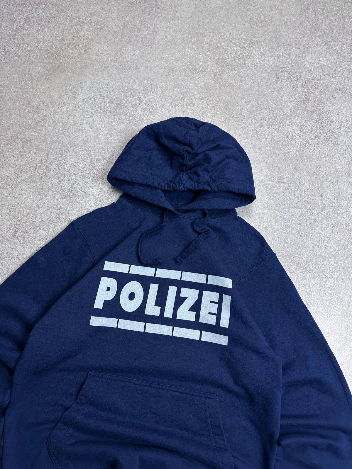 Japanese Brand Vintage Polizei Archival Avantgarde Y2K Boxy Hoodie S Size US S / EU 44-46 / 1 - 3 Thumbnail