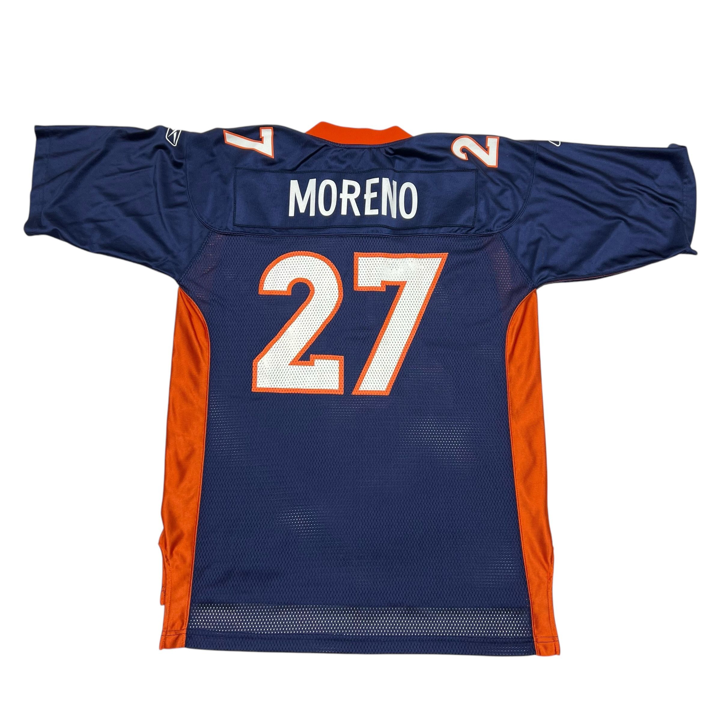 NFL × Reebok Reebok Denver Broncos NFL Football Jersey Moreno 27 Size US L / EU 52-54 / 3 - 8 Thumbnail