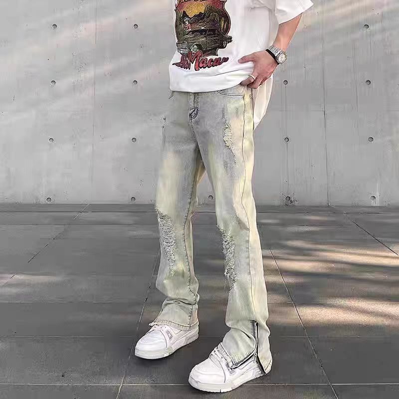 Japanese Brand × Vintage Distressed Washed Jeans Size US 30 / EU 46 - 1 Thumbnail
