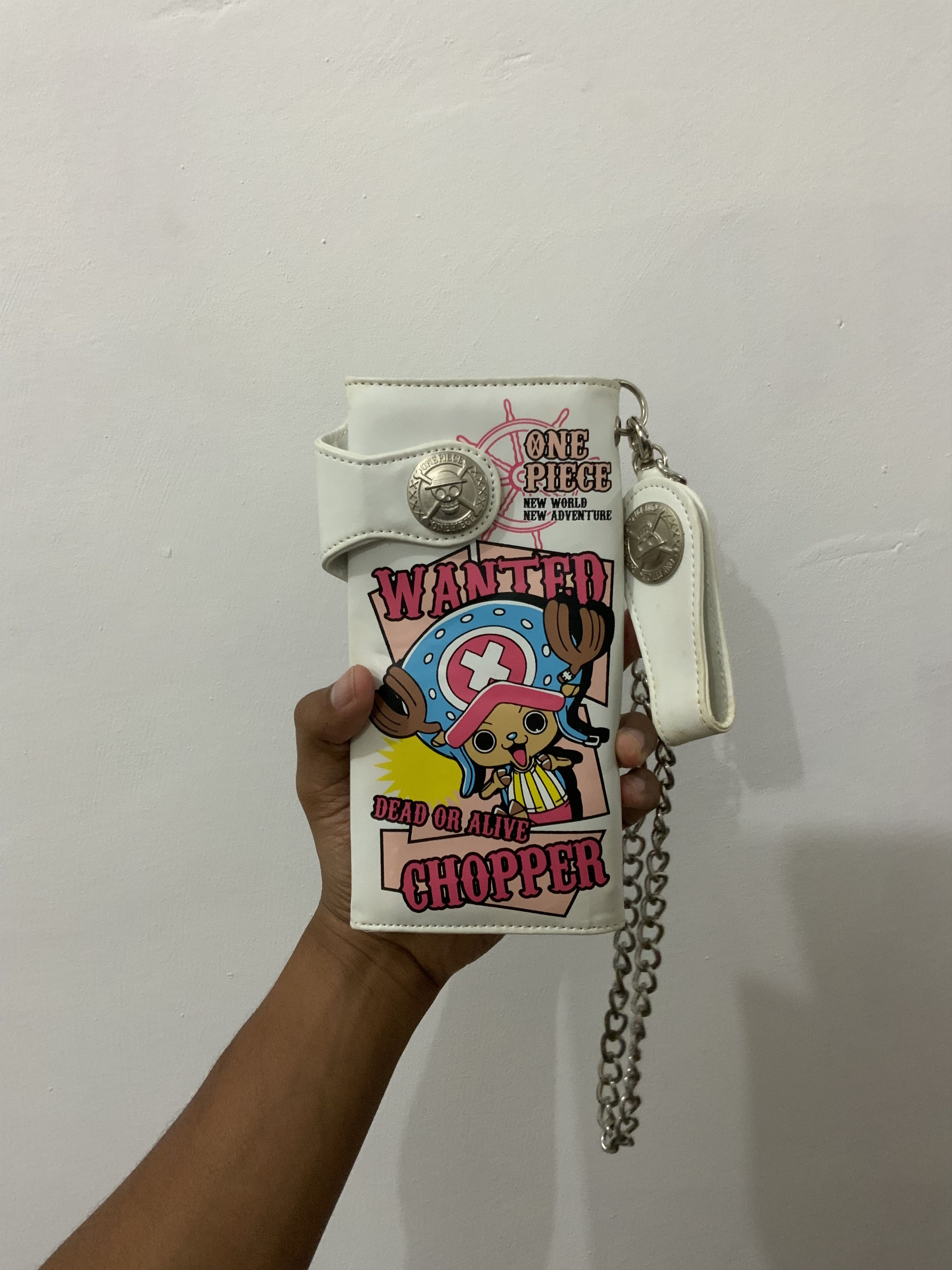 One Piece One Piece Tony Chooper Chain Long Wallet Size ONE SIZE - 2 Thumbnail