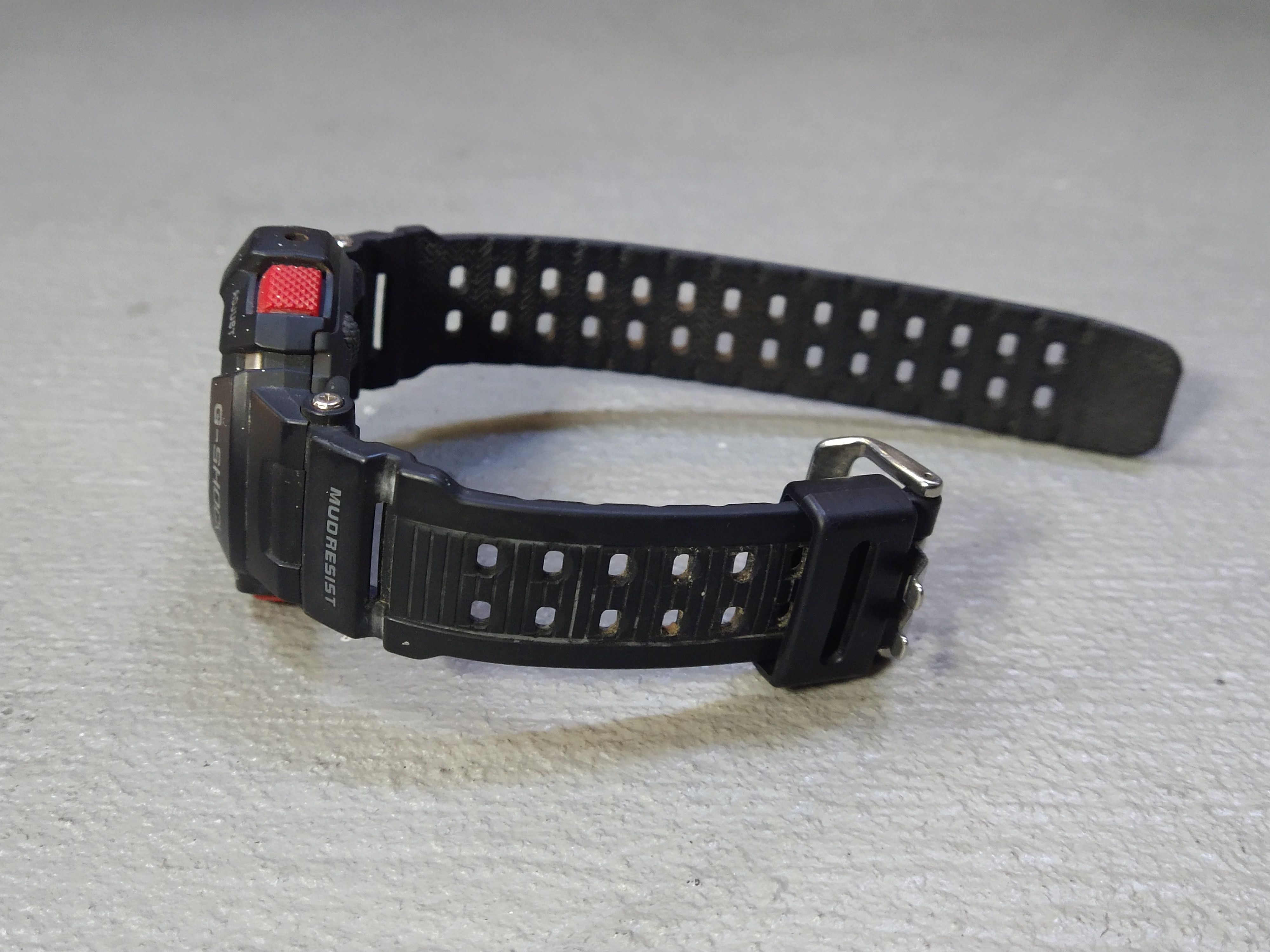 Casio × G Shock Casio G-Shock Mudman G-90001V Black Red Wristwatch Rubber Size ONE SIZE - 5 Thumbnail