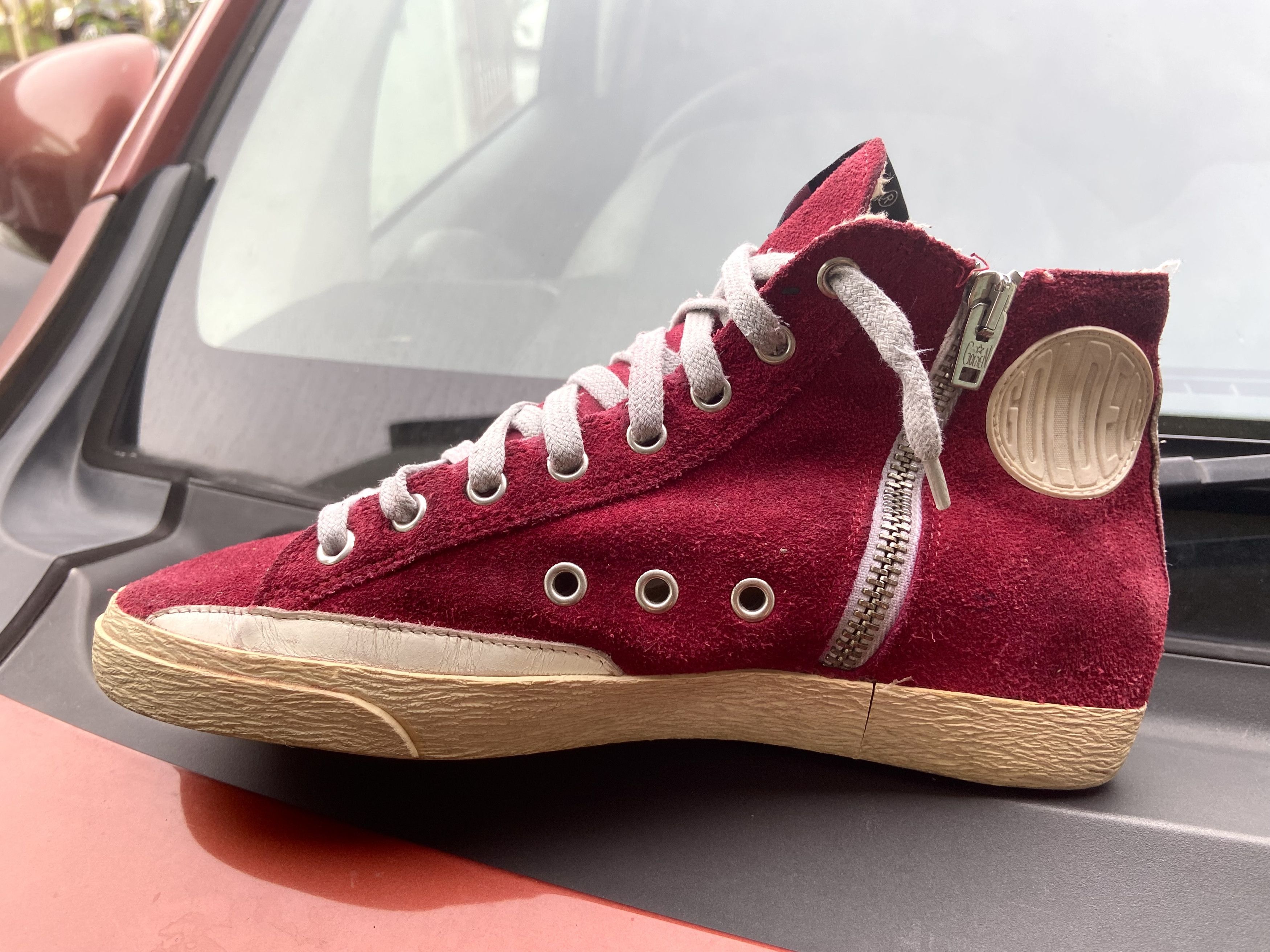 Golden Goose Golden Goose Suede High-Cut Size US 6 / IT 36 - 2 Thumbnail
