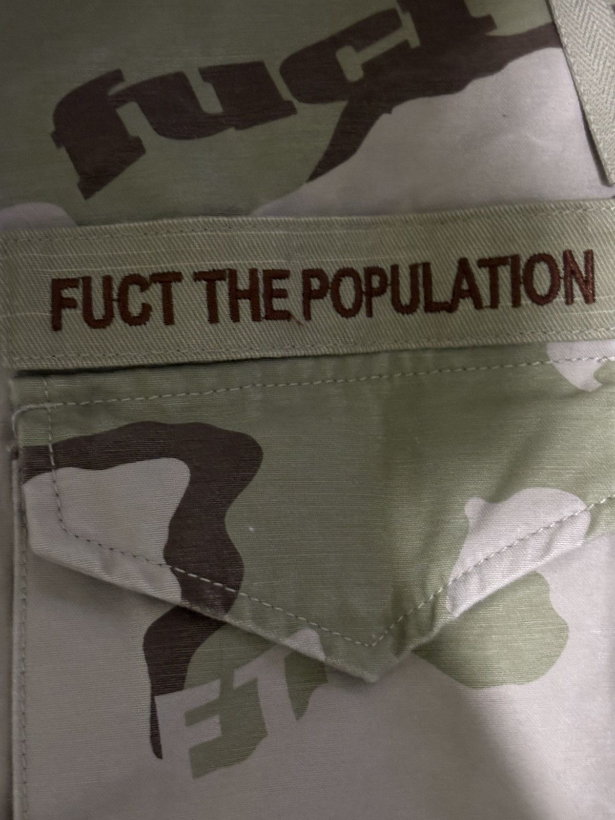 FUCT × Fuck The Population FTP/FUCT Camo Cold weather LVL3 Size US M / EU 48-50 / 2 - 3 Thumbnail