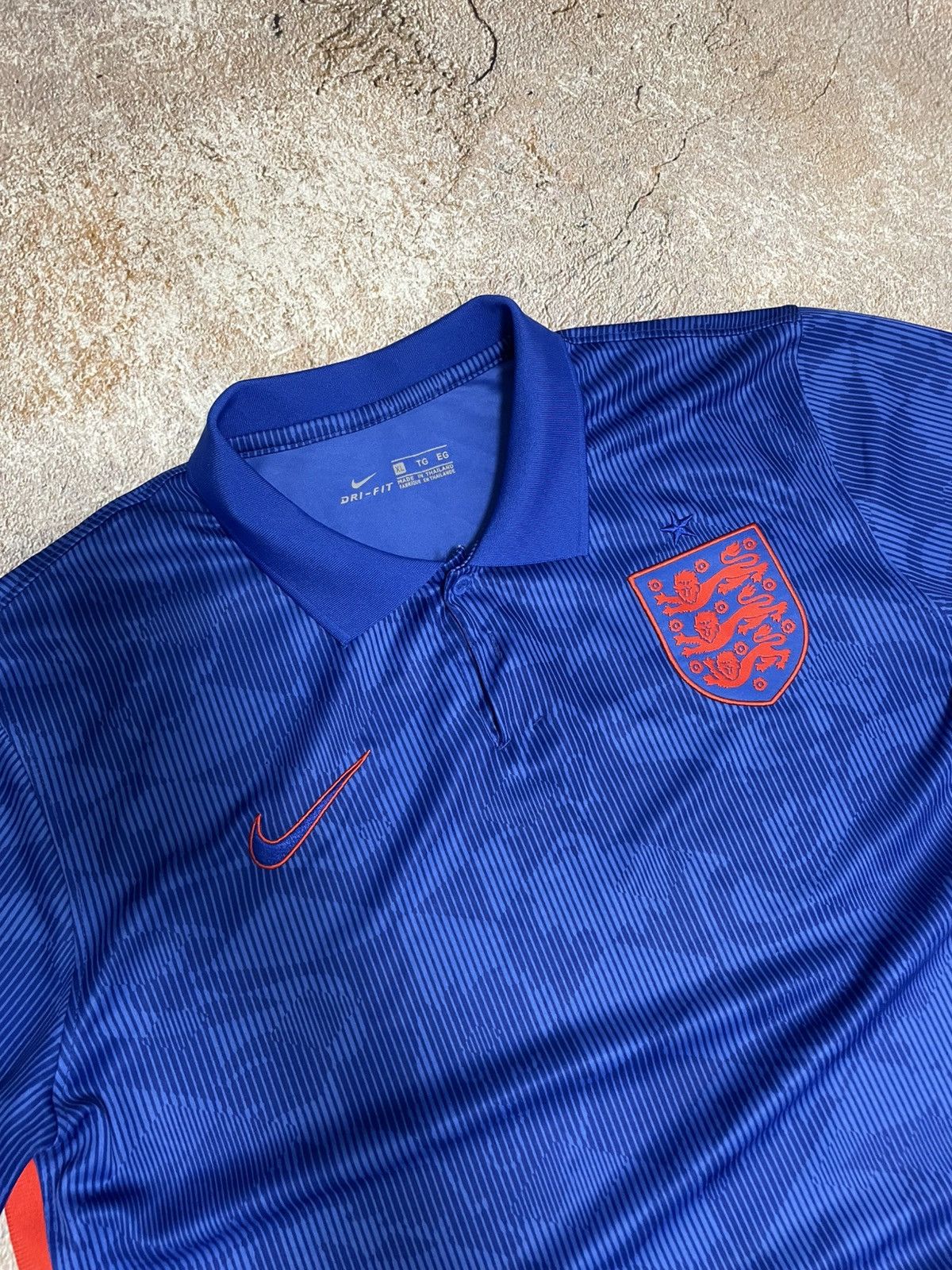 Nike Nike Soccer Jersey Polo Shirt England Size US XL / EU 56 / 4 - 3 Thumbnail