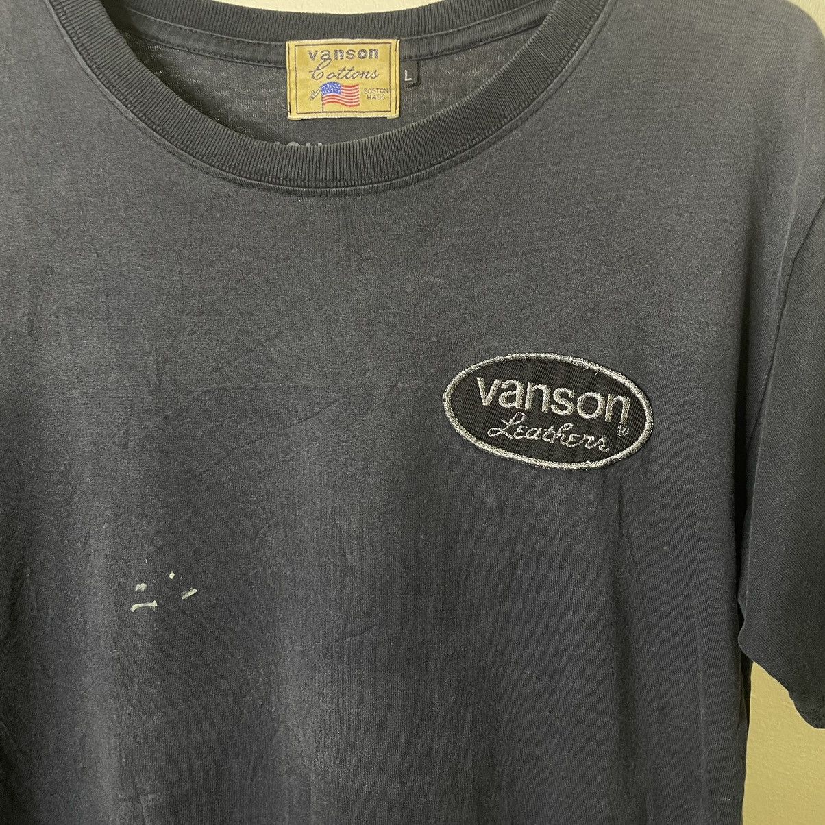Vanson Leathers Vintage Y2K Vanson Motorcycles T Shirt Size US M / EU 48-50 / 2 - 6 Thumbnail