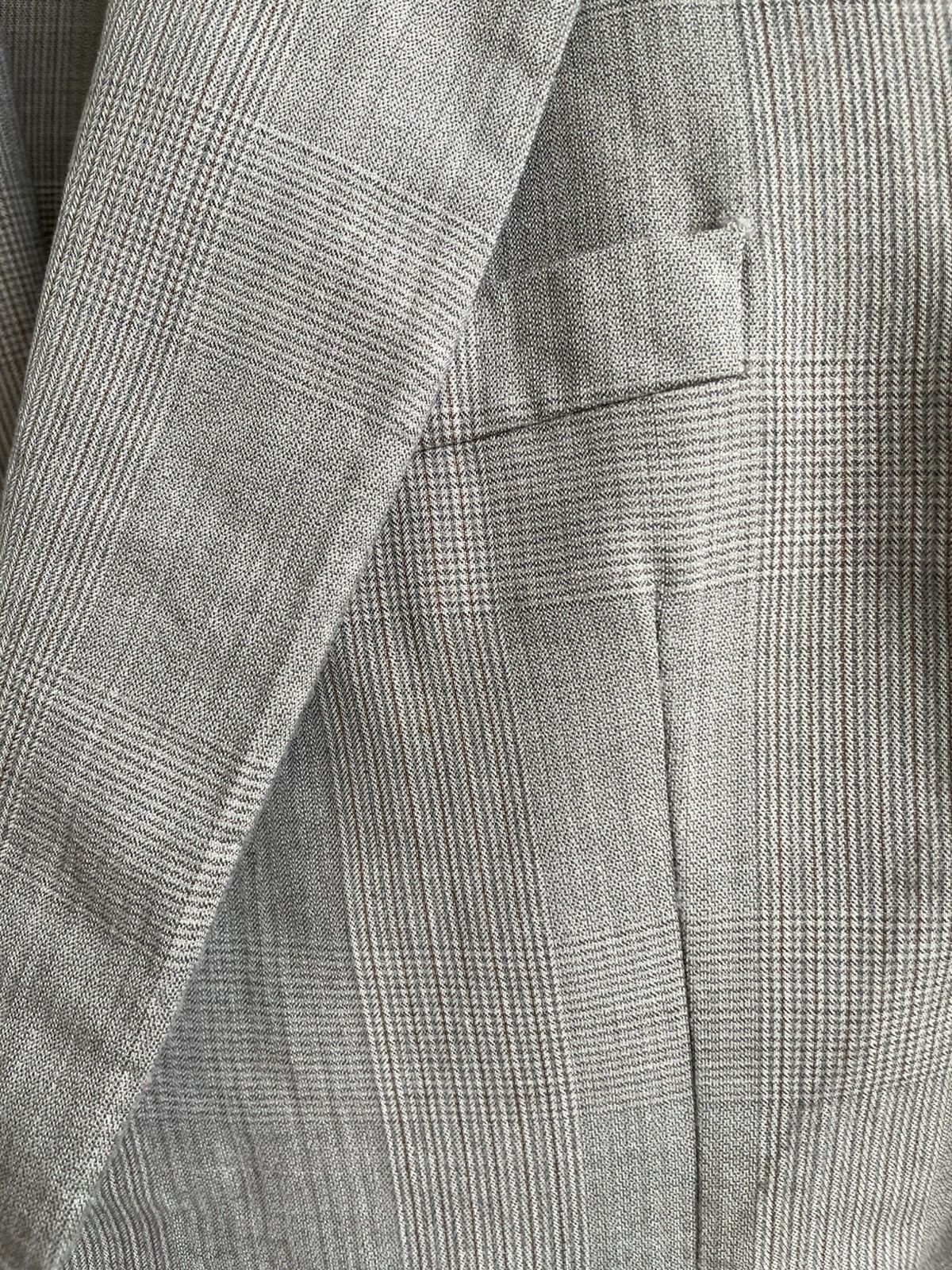 Our Legacy OUR LEGACY Blazer 100% Virgin Wool Beige Tweed Size 46S - 8 Thumbnail
