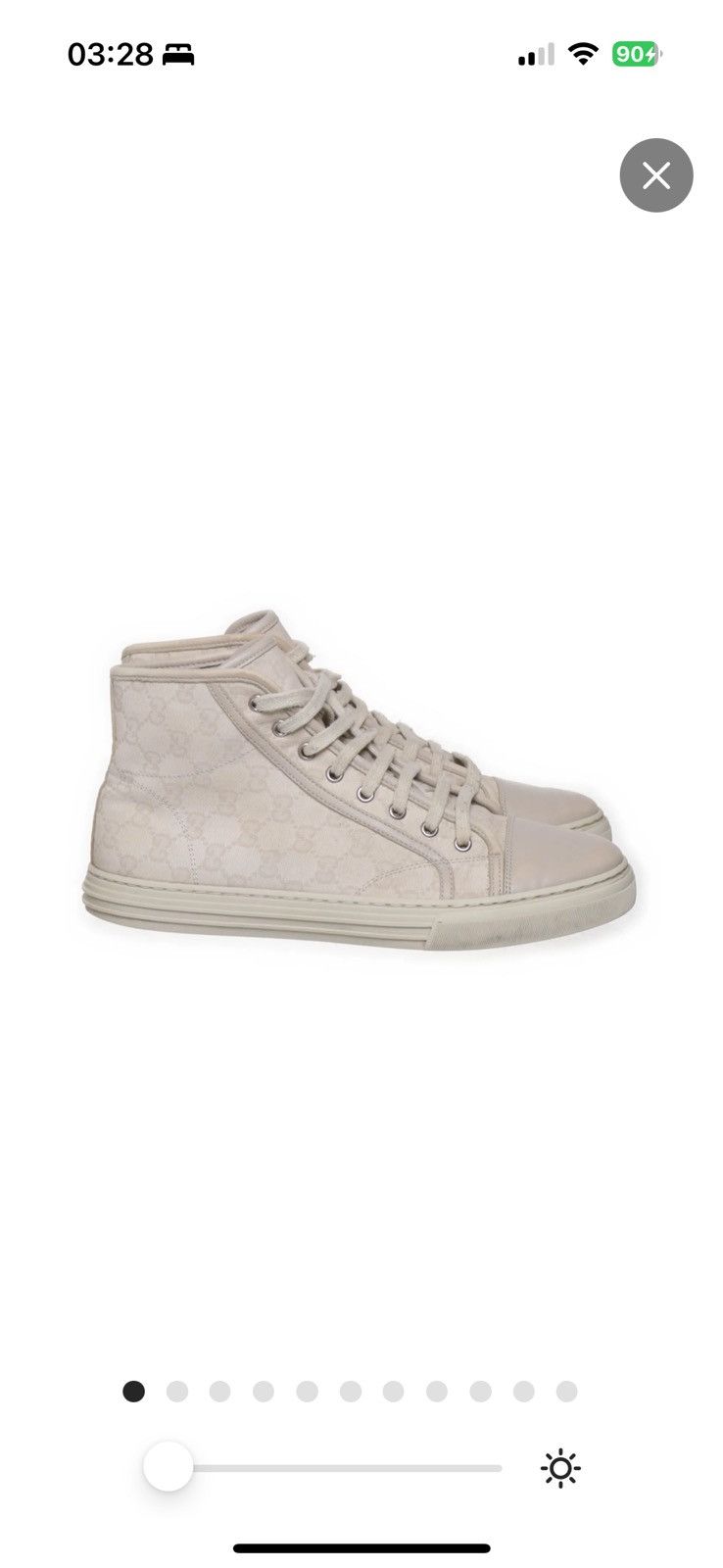 Gucci Gucci High Top Sneakers Size US 9 / EU 42 - 1 Thumbnail