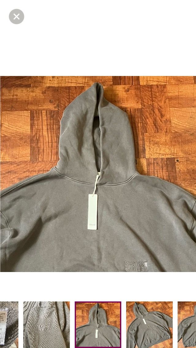 Elwood Elwood Core Oversized Cotton Brush Terry Hoodie XL Size US XL / EU 56 / 4 - 12 Thumbnail