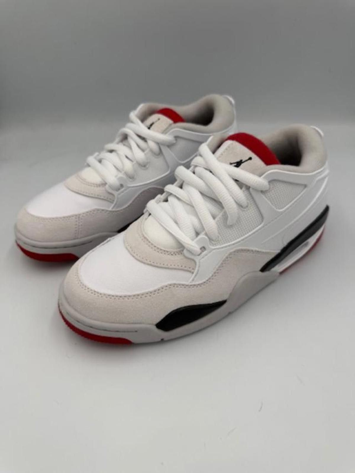 Nike Nike Air Jordan AJ 4 RM - White Fire Red - Y5.5 / W7 New Size US 5.5 / EU 38 - 1 Thumbnail