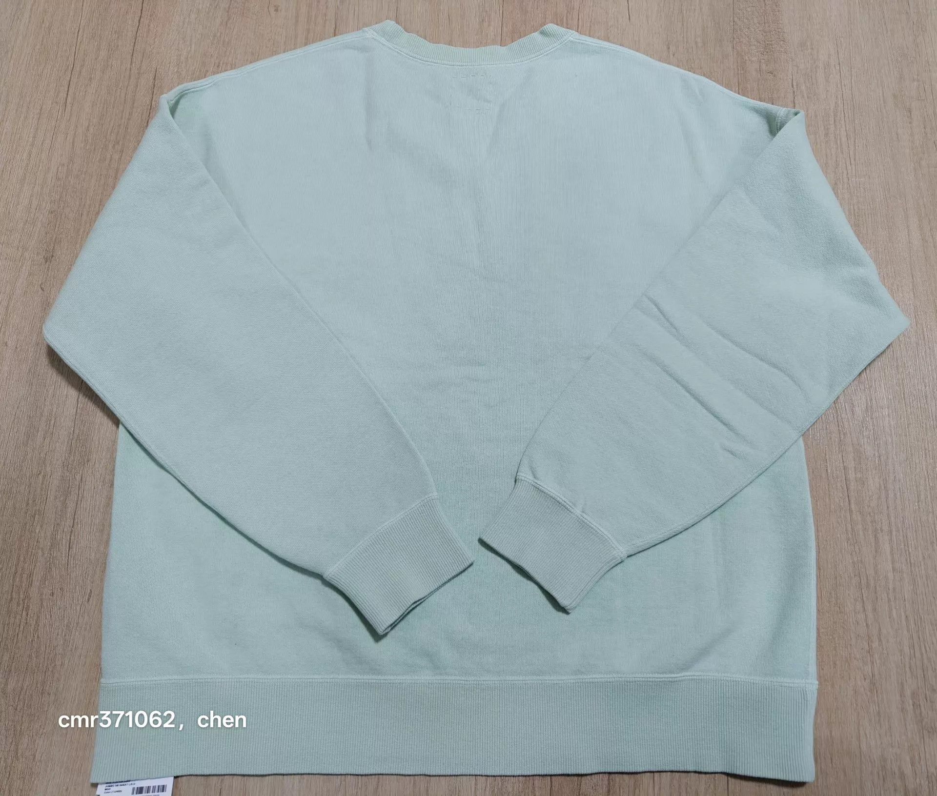 Visvim visvim 26SS Jumbo SB Sweat L/S Dmgd lt Green Sz3 Size US L / EU 52-54 / 3 - 5 Thumbnail