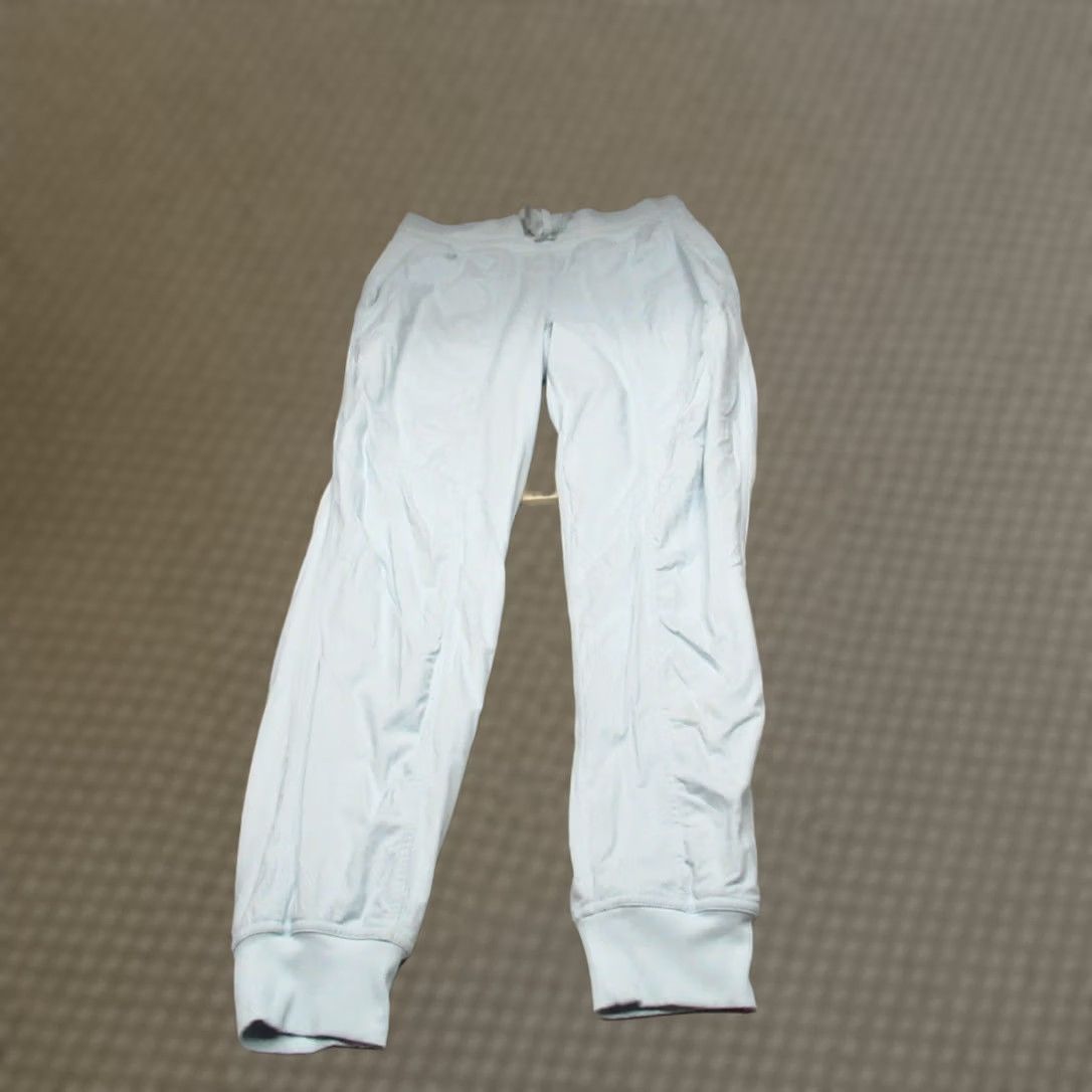 Lululemon Lululemon Pants Womens 6 Blue Drawstring Textured Jogger 26x28 Athletic Activewear Track Pants Women Size 28" / US 6 / IT 42 - 1 Thumbnail