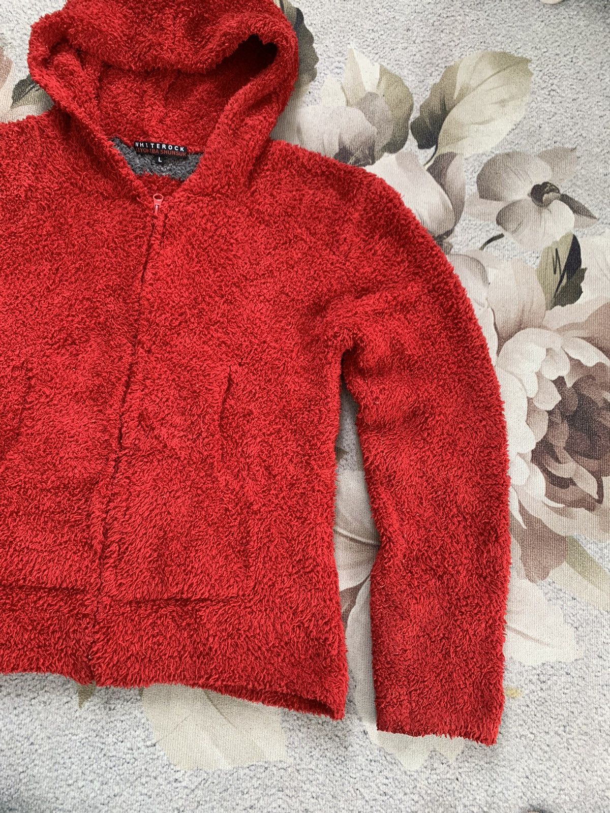 Japanese Brand Skull Whiterock2 Kiyokiba Shunsuke Fleece Furry Jacket Size US L / EU 52-54 / 3 - 4 Thumbnail