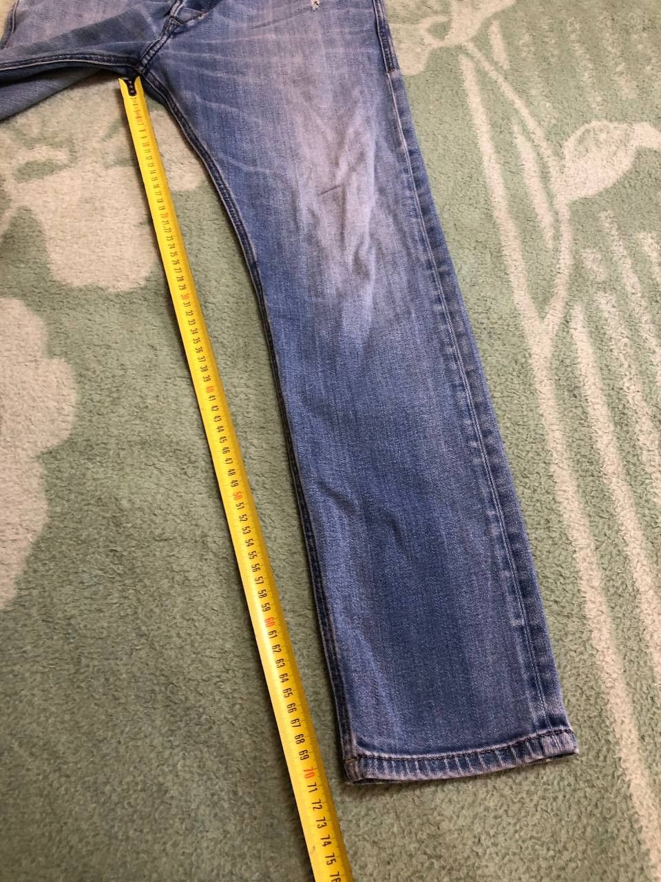 Diesel Diesel Jeans Slim Fit Stretch Denim Button Fly Tepphar Size US 32 / EU 48 - 13 Thumbnail