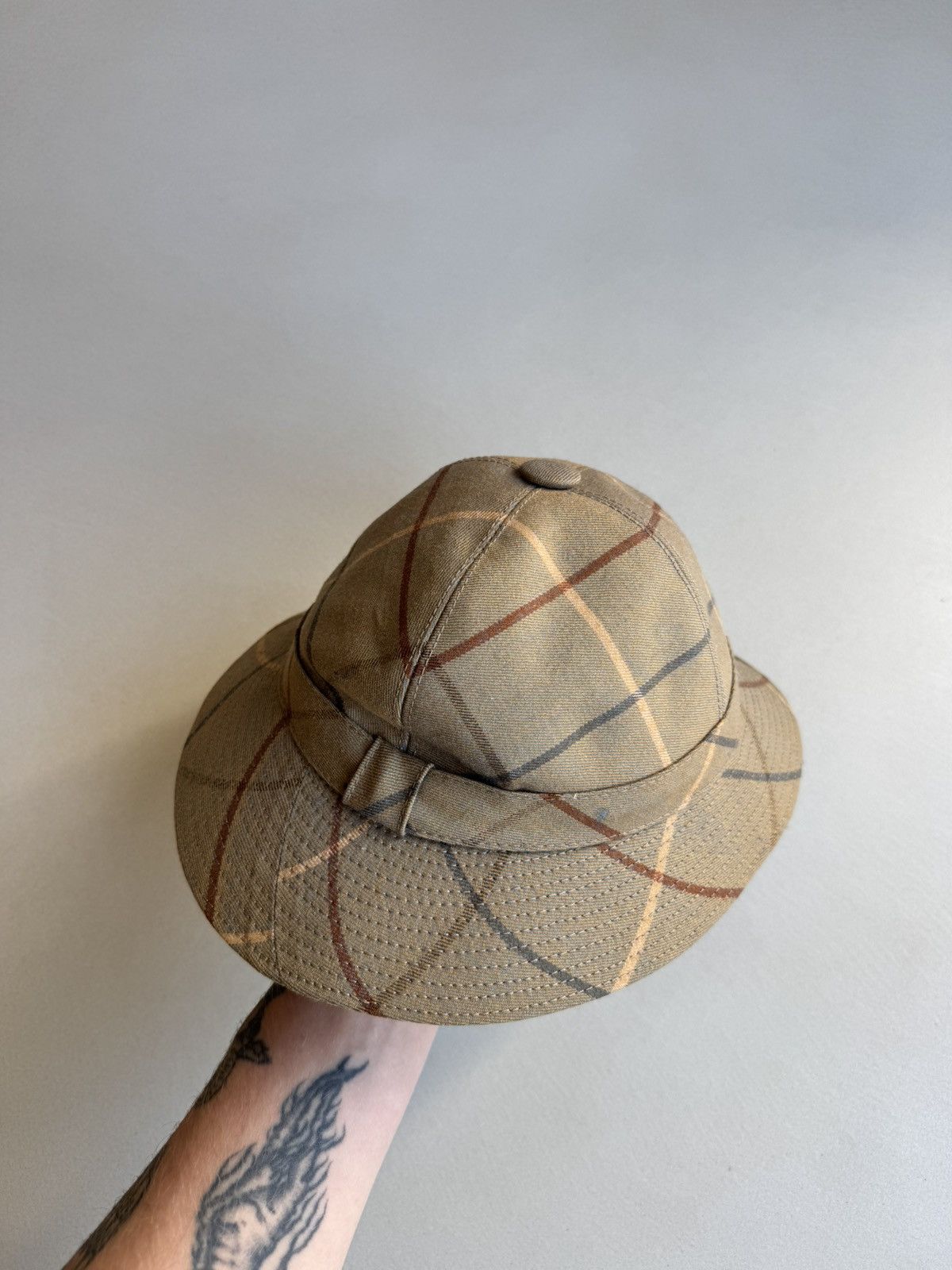 Vintage 90’s Burberry Bucket Hat Vintage 90s Burberry Bucket Hat main image 3