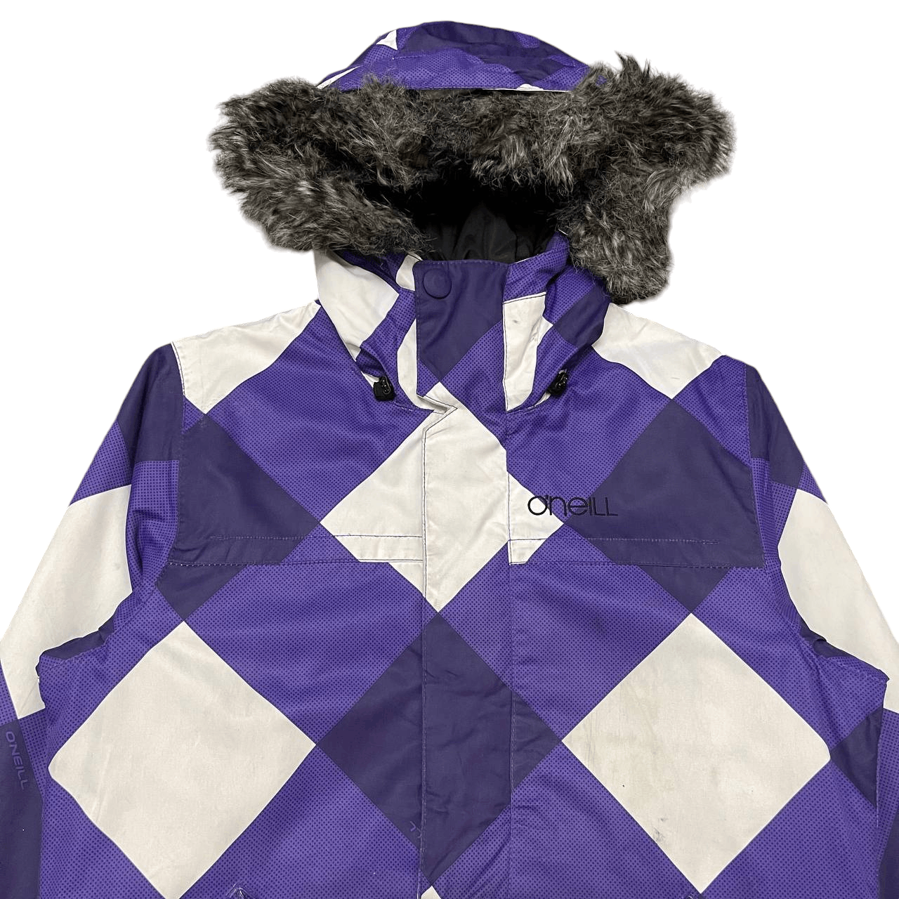 O'Neill Vintage Oneil Santa Cruz Fur Hooded Jacket Nylon Size US S / EU 44-46 / 1 - 2 Thumbnail