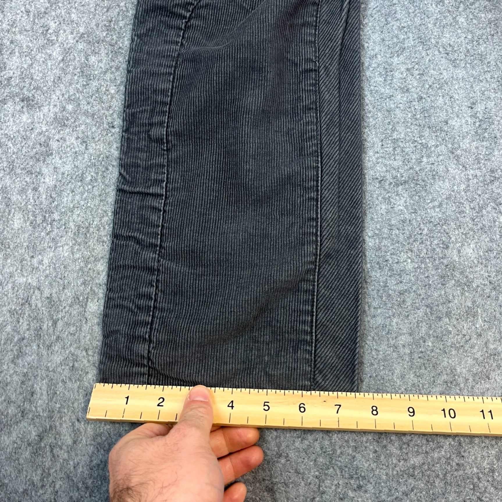G-Star G Star Mens Jeans Straight 29 Regular 32 Dark Grey 5-Pocket Denim Cargo Skiff Size US 29 - 3 Thumbnail