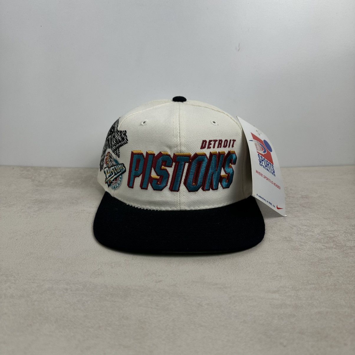 Vintage Hat Detroit Pistons Shadow Sports Specialties Hat