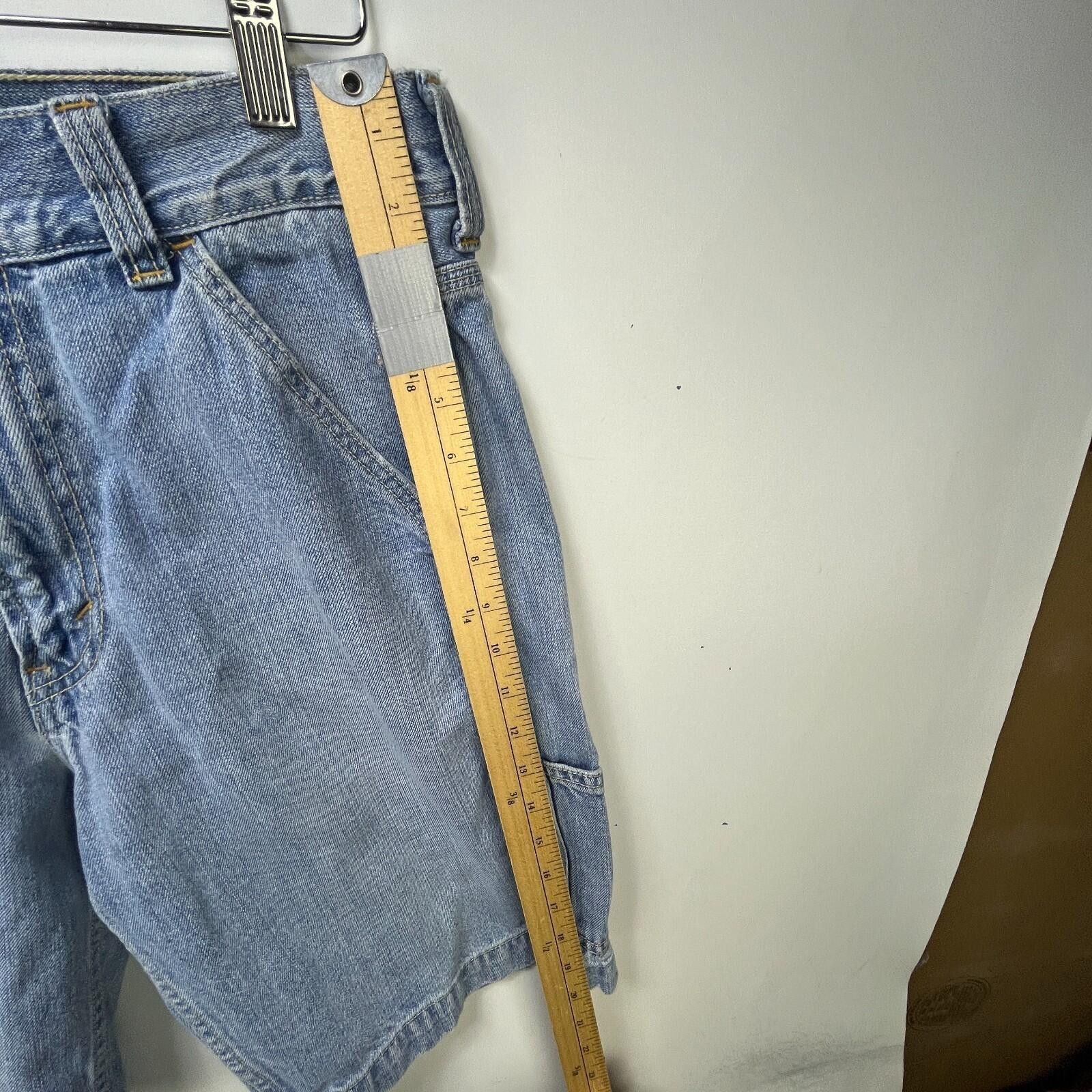 Levi's Vintage Levi's Loose Carpenter Denim Jean Shorts 32 Size US 32 / EU 48 - 10 Thumbnail