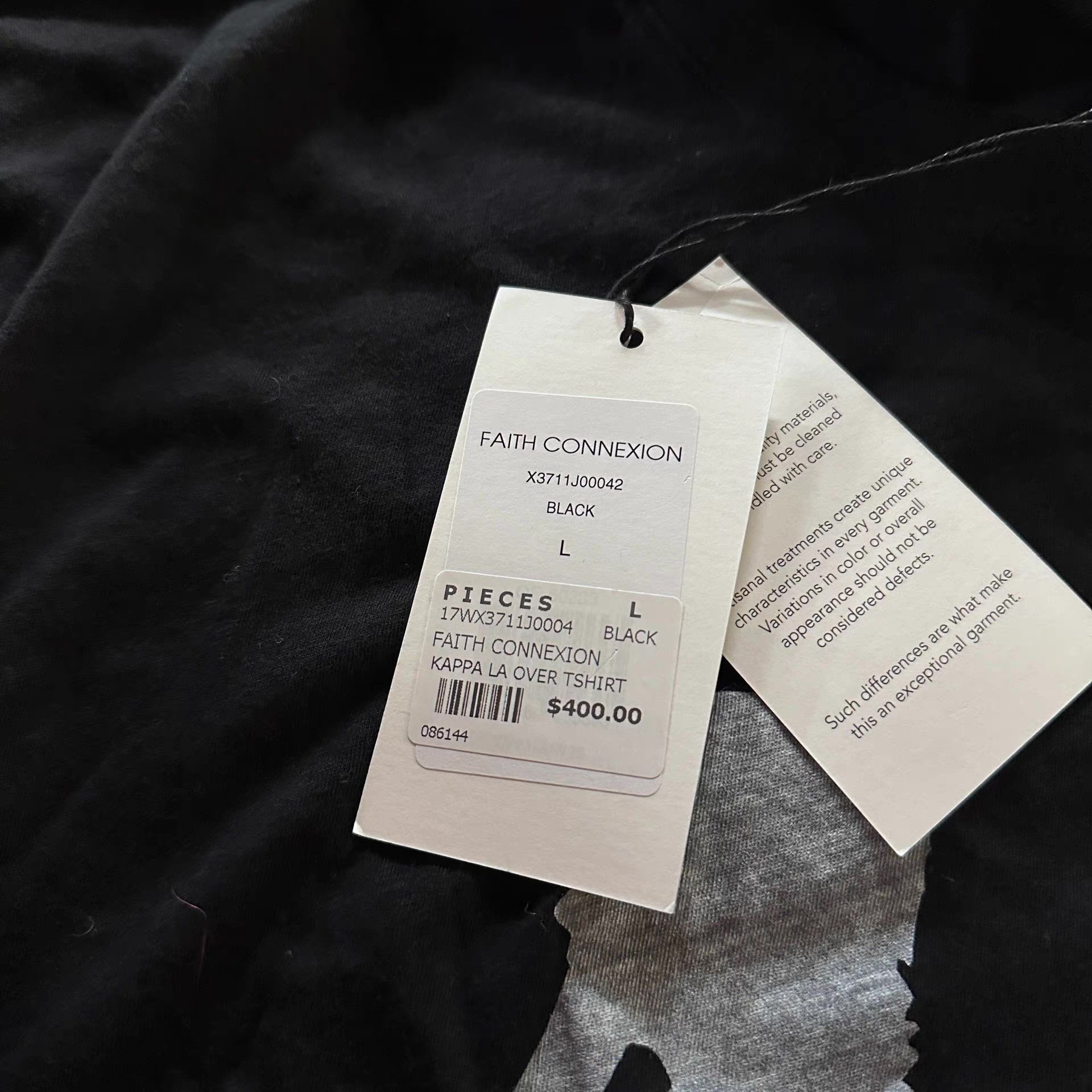 Faith Connexion Faith Connexion x KAPPA 17FW Short‑Sleeve T‑shirt Ｑ25 Size US L / EU 52-54 / 3 - 2 Thumbnail