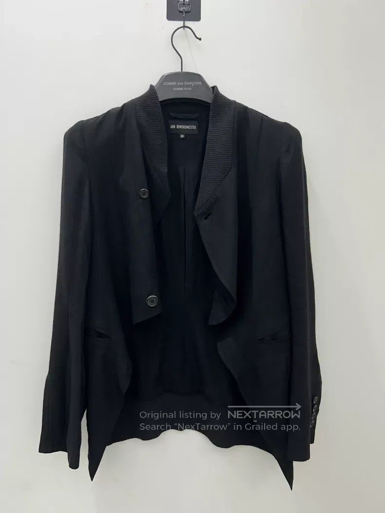 Ann Demeulemeester Ann Demeulemeester 07ss show model swallowtail stand colla Size XS / US 0-2 / IT 36-38 - 2 Thumbnail