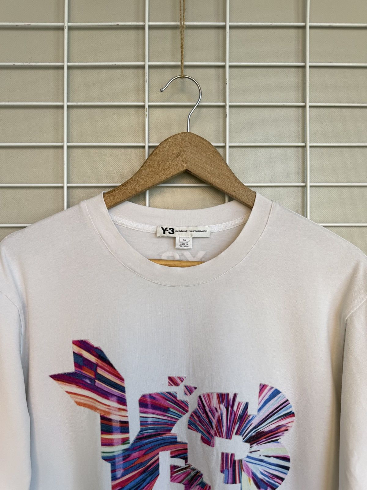 Y-3 Y-3 adidas Coloured Big Logo T-Shirt Mens Size XL/L Size US XL / EU 56 / 4 - 2 Thumbnail