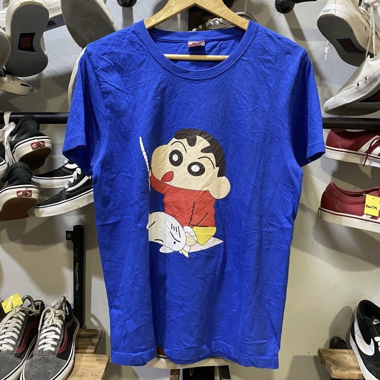 Anime × Cartoon Network ‘Rare!! Vintage Anima Crayon Shin Chan T-shirt Size US M / EU 48-50 / 2 - 1 Thumbnail