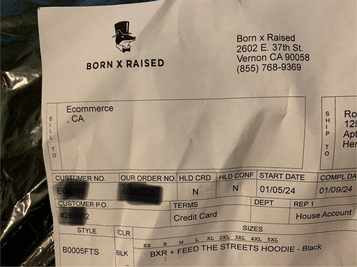 Born X Raised NEW RELEASE Born X Raised + FEED THE STREETS Hoodie Size US S / EU 44-46 / 1 - 6 Thumbnail