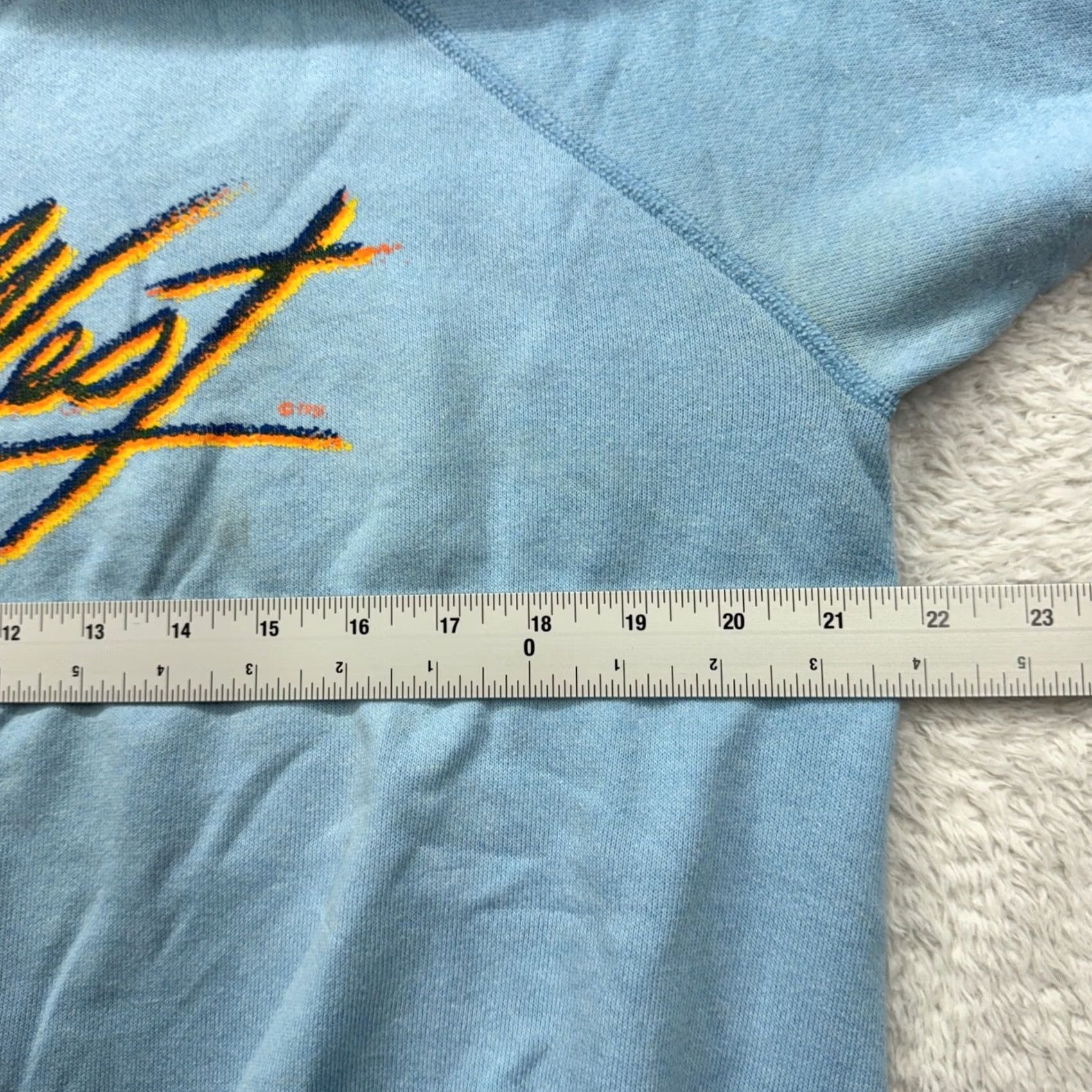 Hanes VINTAGE Hanes Sweatshirt Key West Crewneck Mens Blue Graphic Knit Pullover Long Sleeve Casual 90s USA Size US L / EU 52-54 / 3 - 6 Thumbnail