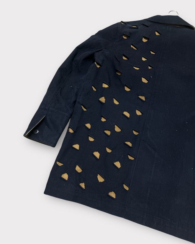 Seditionaries Rare Trashed Ralph Lauren peacoat topcoat custom Jacket Size US M / EU 48-50 / 2 - 7 Thumbnail