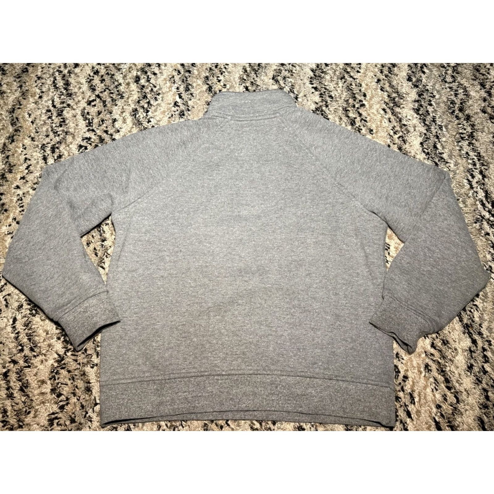 Flint And Tinder Flint and Tinder Sweatshirt Pullover 1/4 Zip M Gray Fleece Long Sleeve Zip Solid Men's Regular Size Medium 10-Year Y2K Sports Outdoor Classic Size US M / EU 48-50 / 2 - 3 Thumbnail