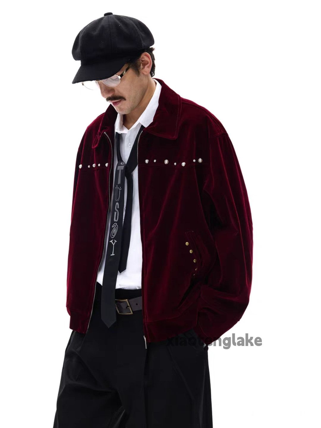 Vintage Utility patchwork yuppie punk rivet work jacket Size US L / EU 52-54 / 3 - 5 Thumbnail
