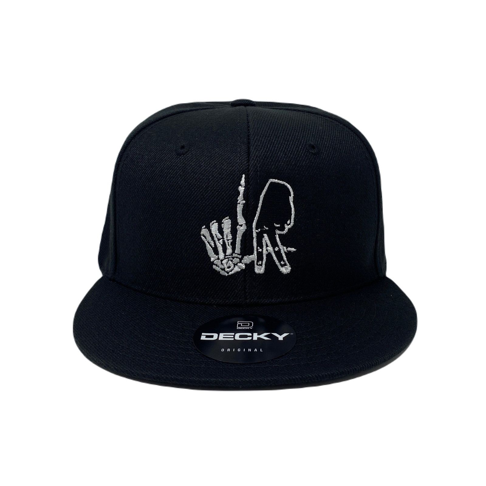Other Los Angeles Bone Black Hand Snapback Hat All Black Size ONE SIZE - 2 Thumbnail