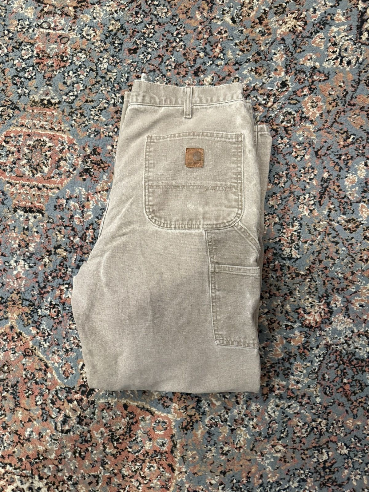 Carhartt × Carhartt Wip × Vintage Carhartt Baggy Pants Size US 34 / EU 50 - 1 Thumbnail