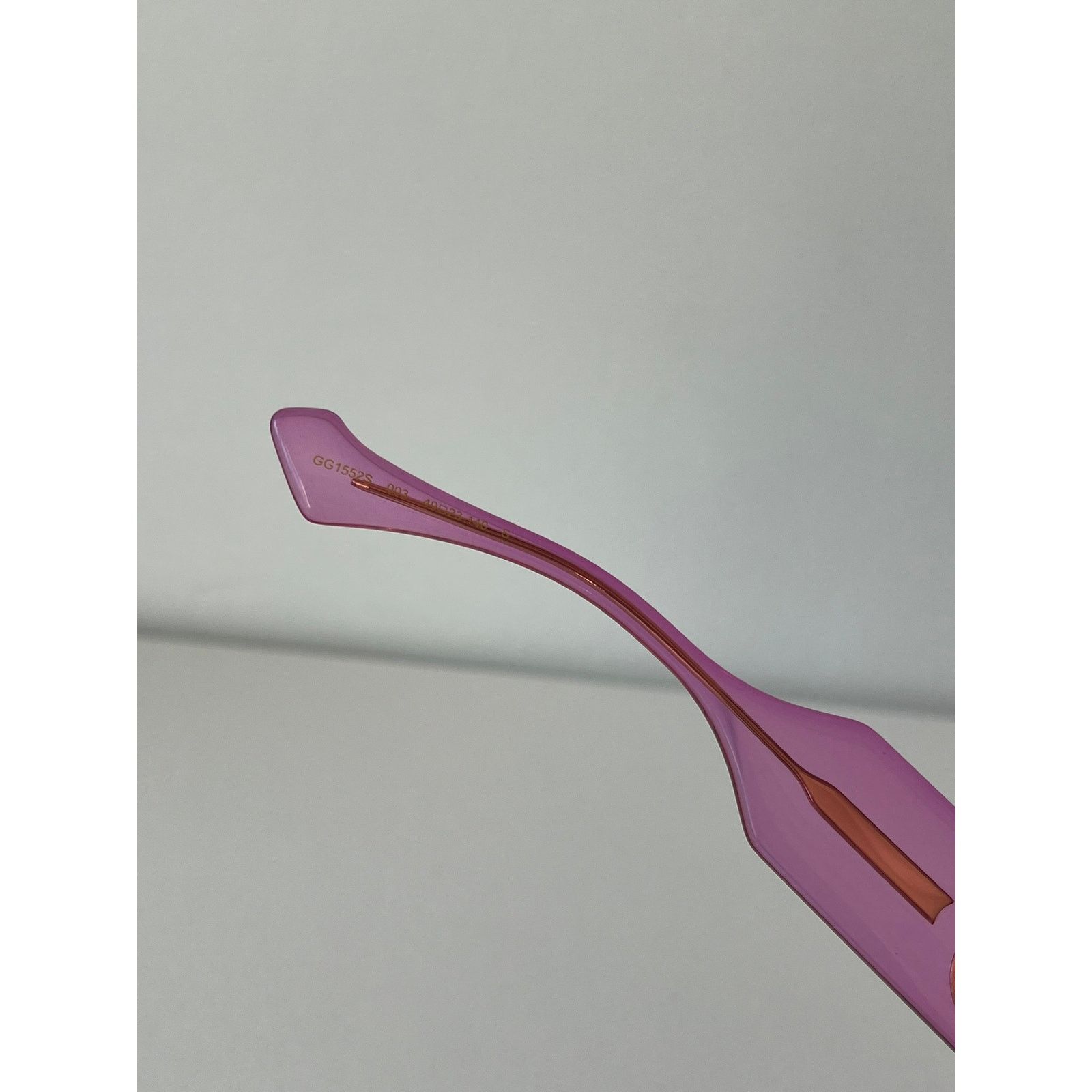 Gucci NEW Gucci GG1552S Cat Eye Pink Sunglasses $545 Size ONE SIZE - 8 Thumbnail