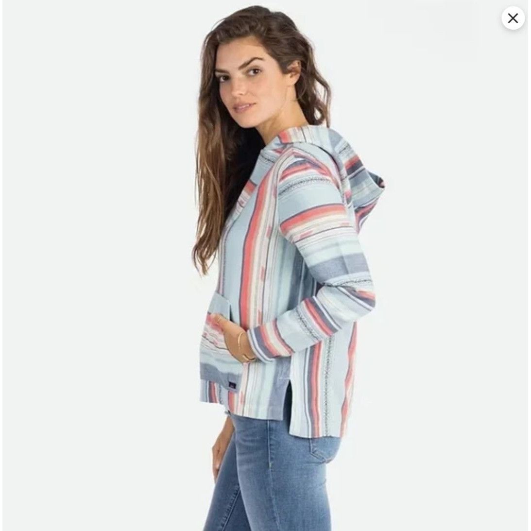 Faherty NWT Faherty Baja Sierra Paradise Hooded Pullover Top Tunic W Size S / US 4 / IT 40 - 17 Thumbnail