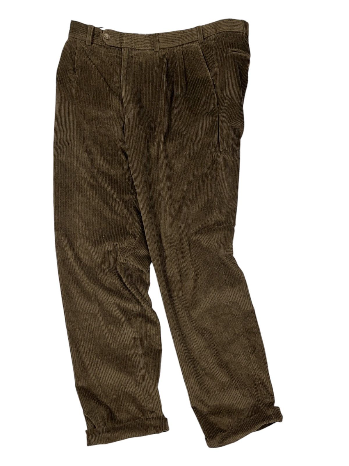 Burberry × Vintage Vintage Burberrys London Corduroy Pants Trousers Size US 34 / EU 50 - 2 Thumbnail