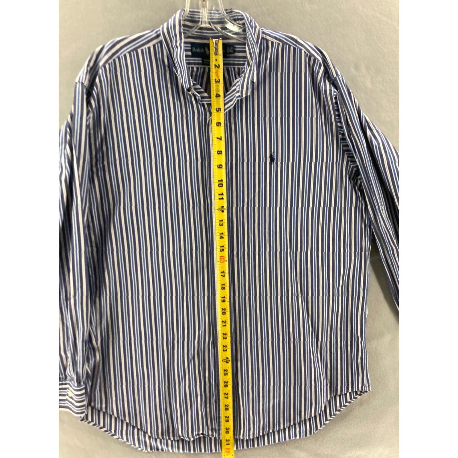 Ralph Lauren Ralph Lauren Shirt Mens 16.5 34/35 Striped Button Down Long Sleeve Classic Shirt Size US XL / EU 56 / 4 - 5 Thumbnail