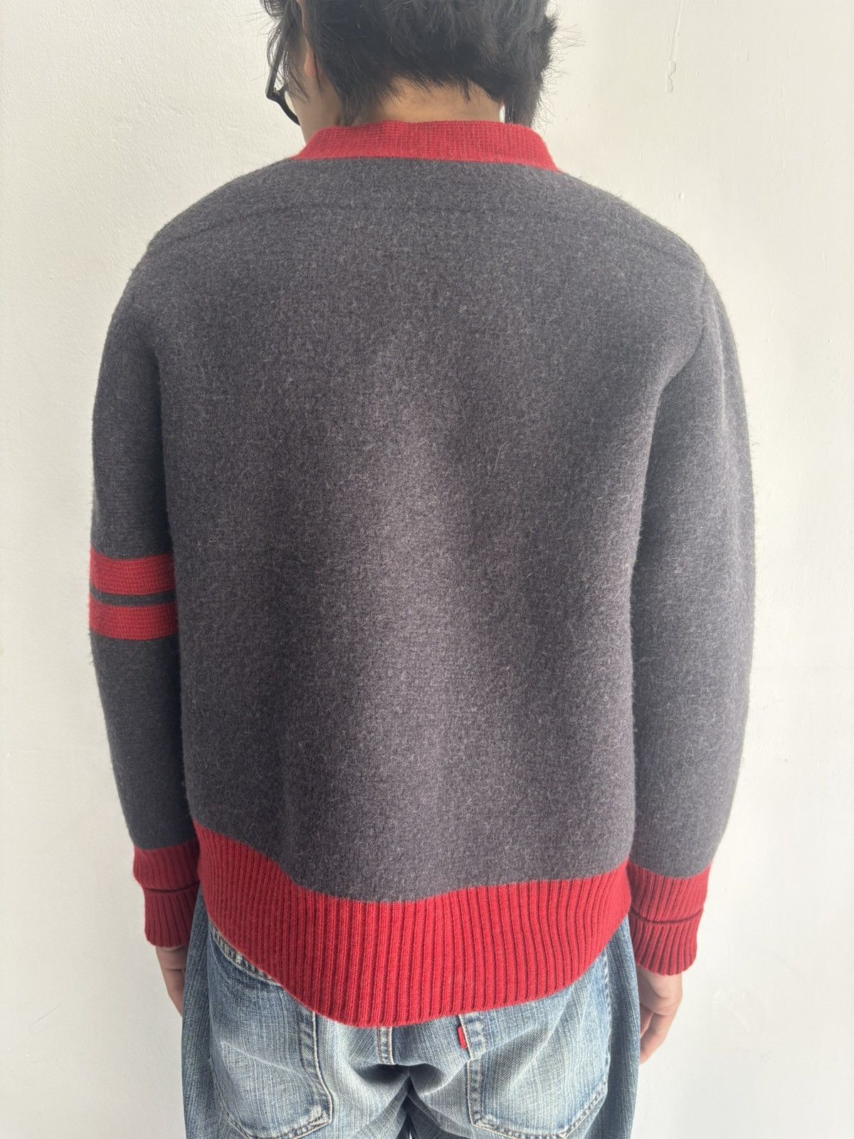 Fragment Design × Louis Vuitton Louis Vuitton x Fragment AW2017 heavy wool cardigan Size US M / EU 48-50 / 2 - 3 Thumbnail