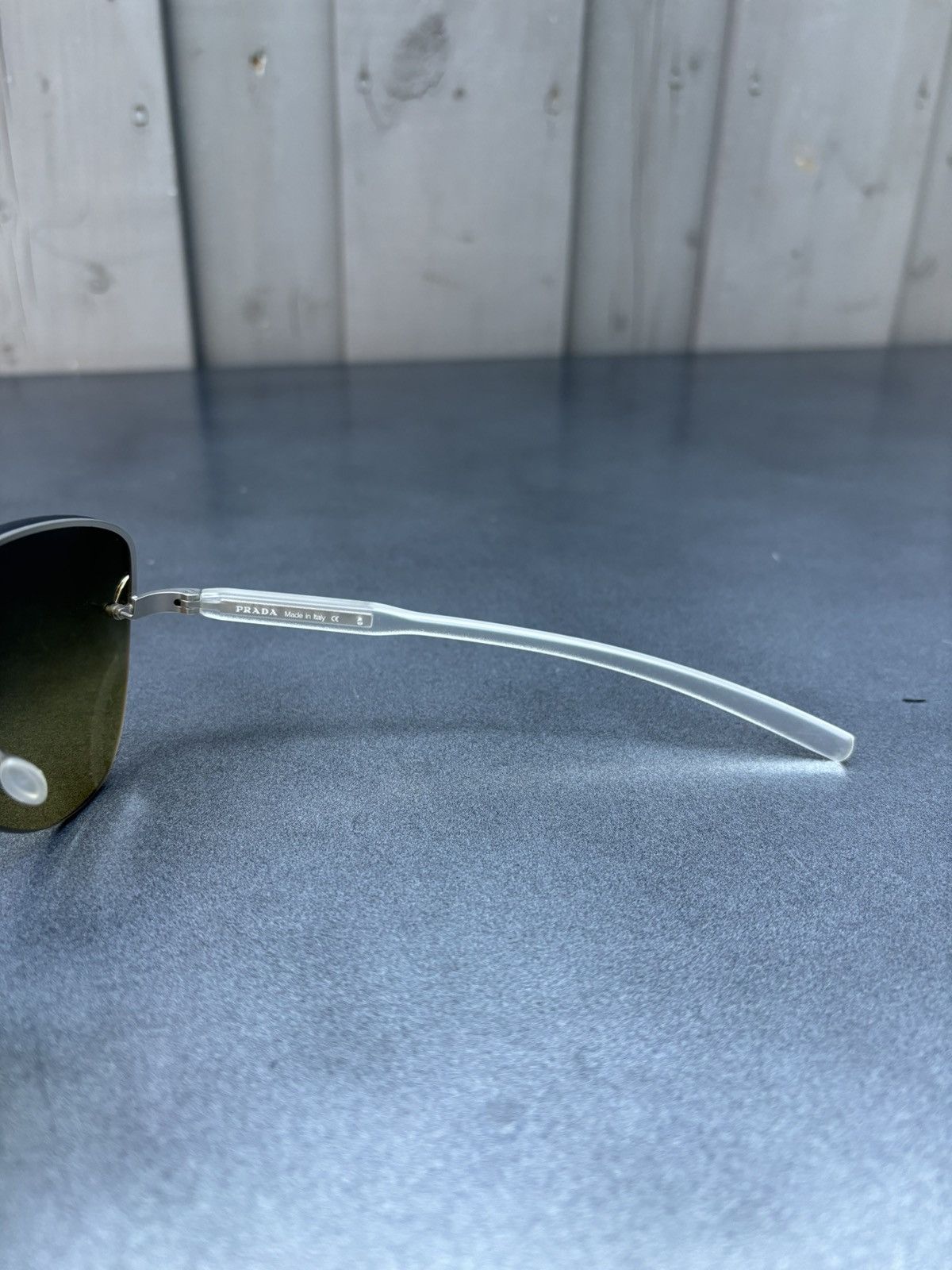 Prada × Vintage S/S 2000 Prada Sunglasses SPR 73A Rimless Vintage Prada Y2K Size ONE SIZE - 11 Thumbnail
