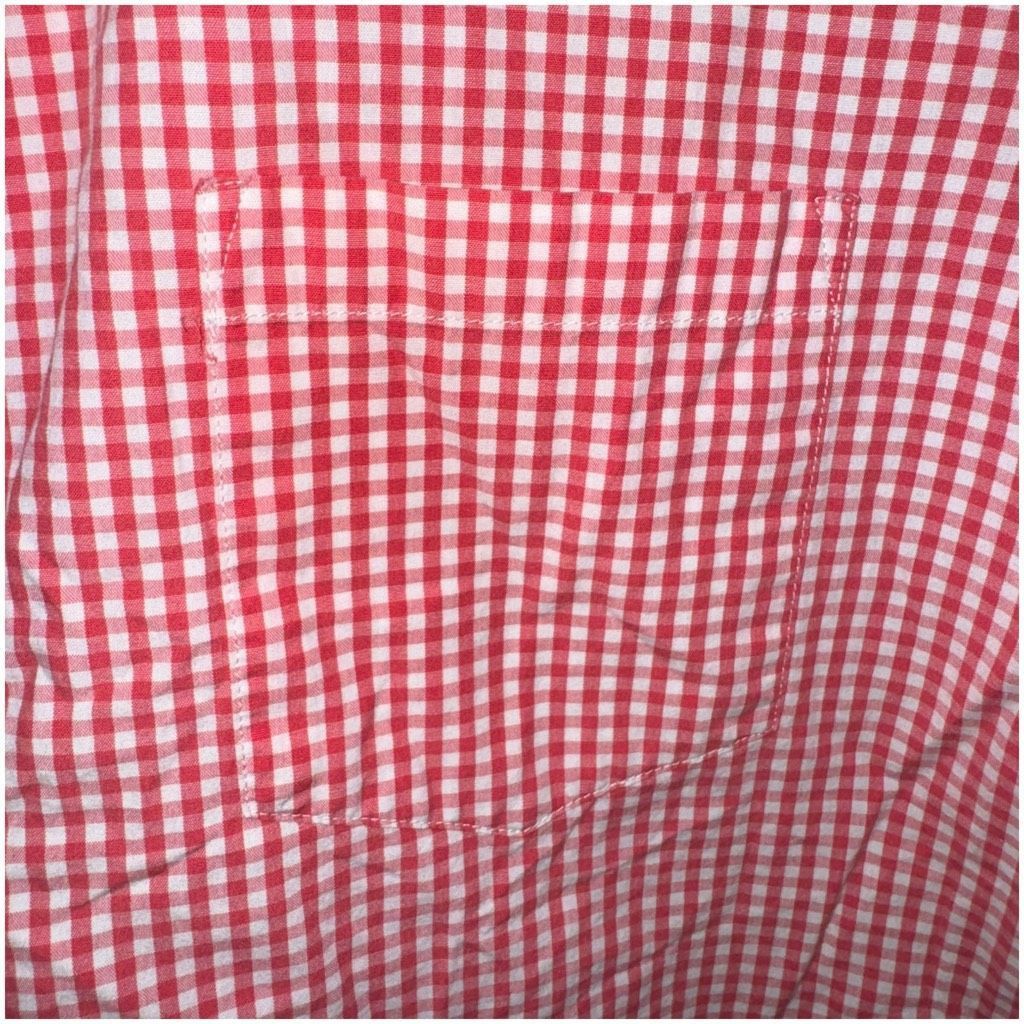 Other J Crew Orange Gingham S/S Button Down Shirt Size M Size US M / EU 48-50 / 2 - 3 Thumbnail