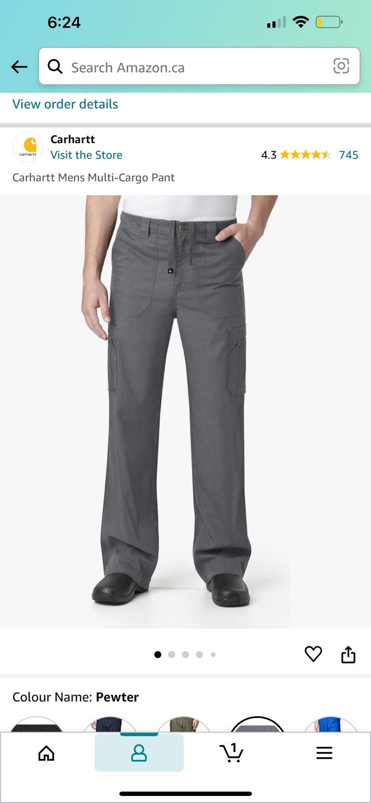 Carhartt Carhartt Multi-Cargo Pant Size US 28 / EU 44 - 1 Preview