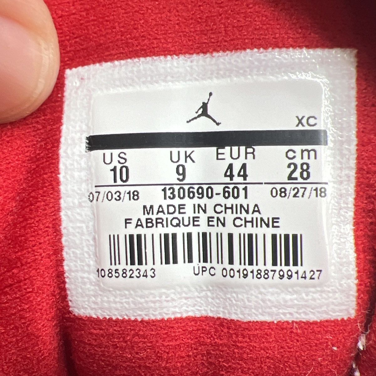 Jordan Brand Air Jordan 12 gym red Size US 10 / EU 43 - 9 Thumbnail