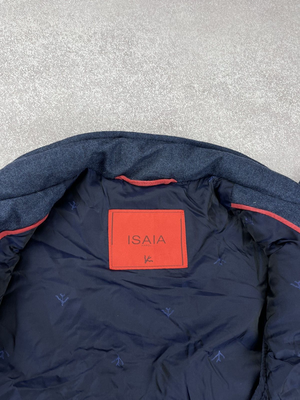 Isaia Isaia Lana Wool Down Puffer Vest Size 50 Size US M / EU 48-50 / 2 - 10 Thumbnail