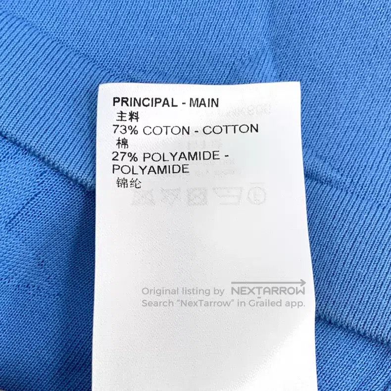 Louis Vuitton Louis Vuitton 22 blue logo embossed full-print cotton crew Size US S / EU 44-46 / 1 - 7 Thumbnail
