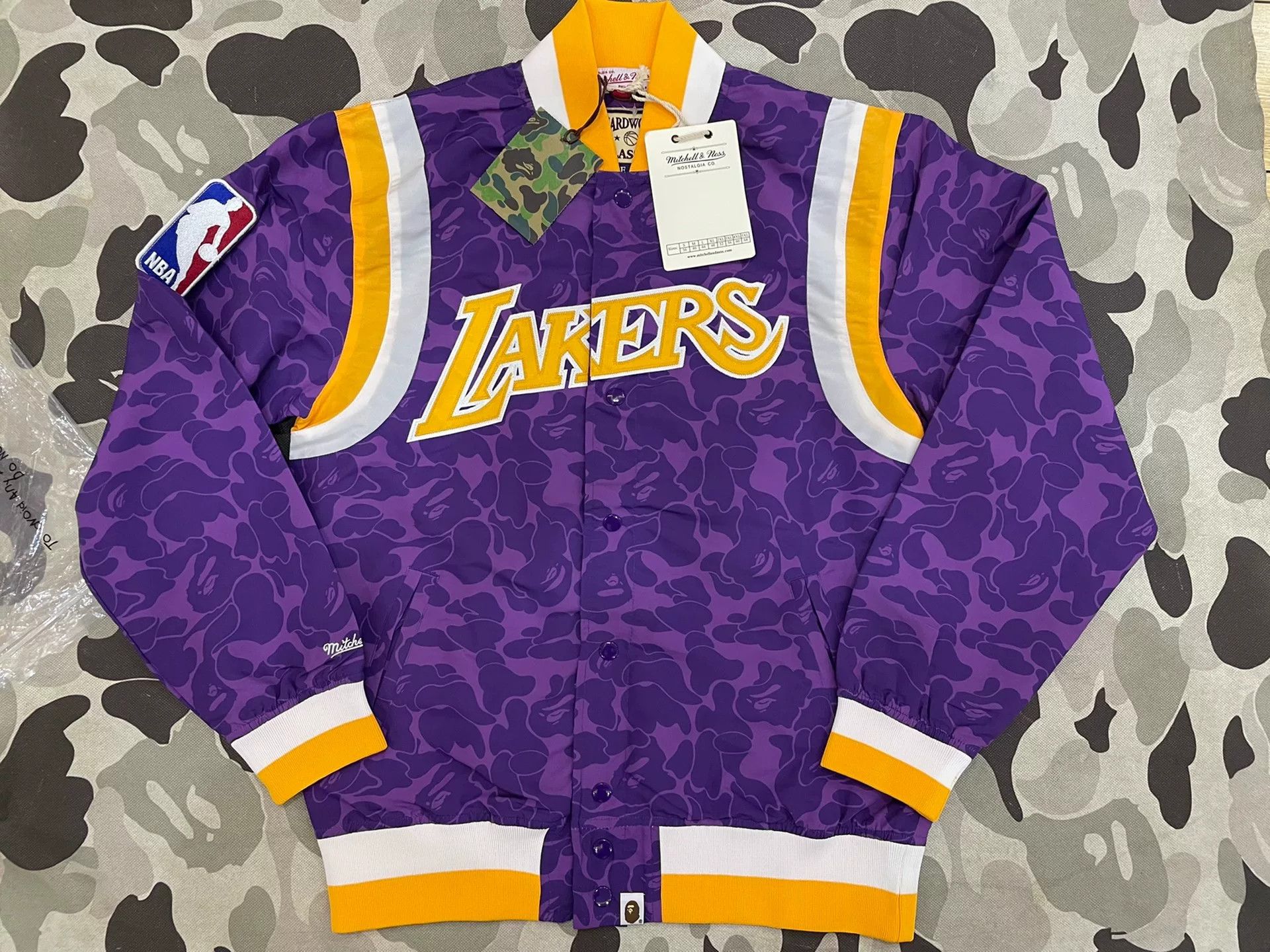 Bape Bape Itche Purple-gold Shark Jacket Size US M / EU 48-50 / 2 - 1 Thumbnail