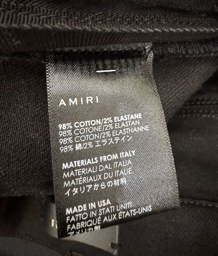 Amiri Amiri note rhinestone jeans 2412-Nextarrow Size US 31 - 6 Thumbnail