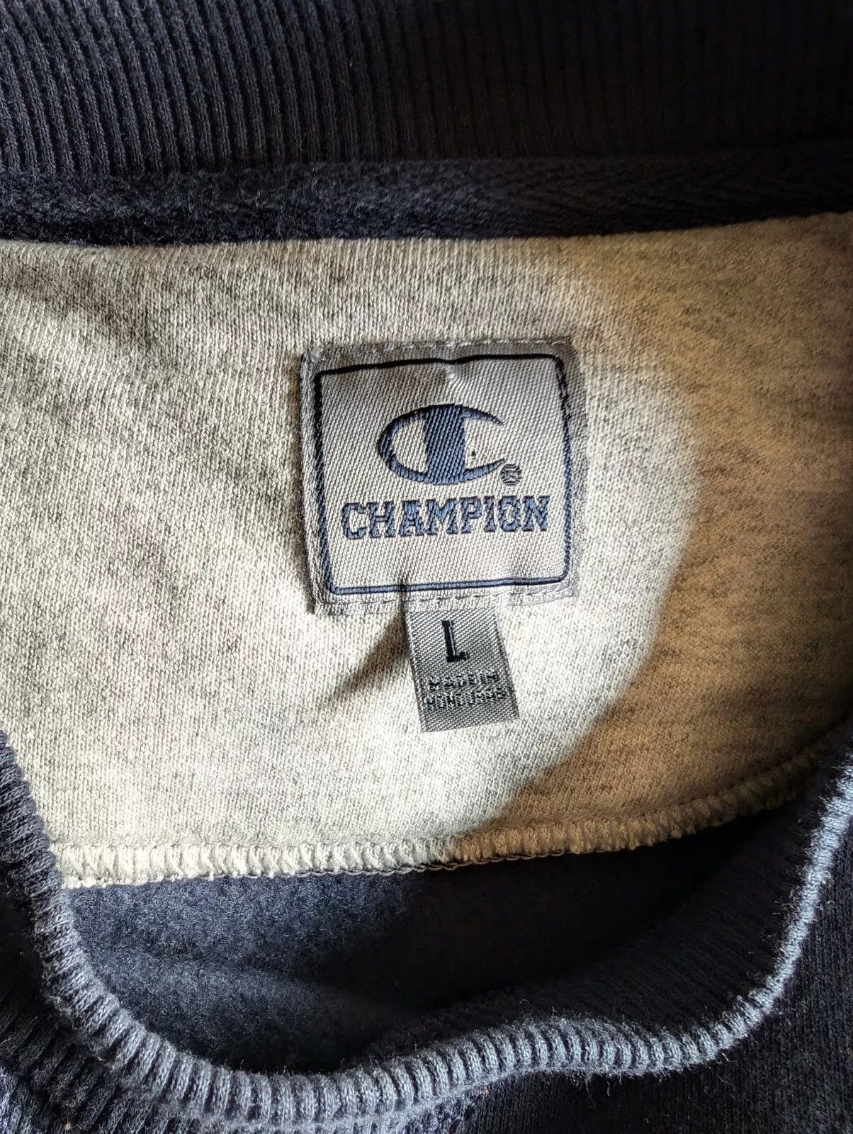 Champion × Dissizit OG Slick LA Hands Art Freeway Edition Champion Crewneck Size US L / EU 52-54 / 3 - 4 Thumbnail